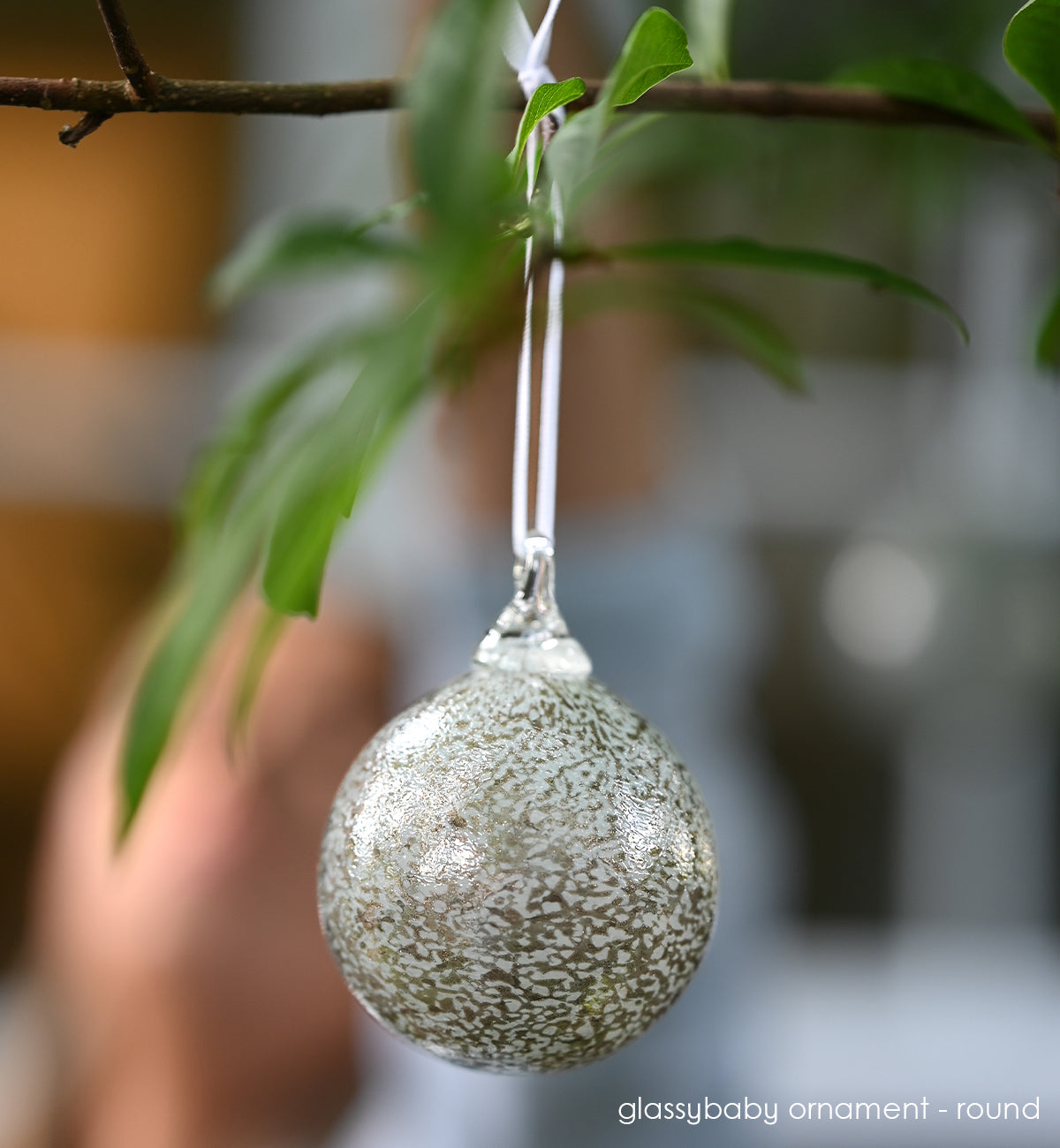 every handblown glassybaby ornament is unique and a perfect addition to your holiday decor and christmas tree at home.