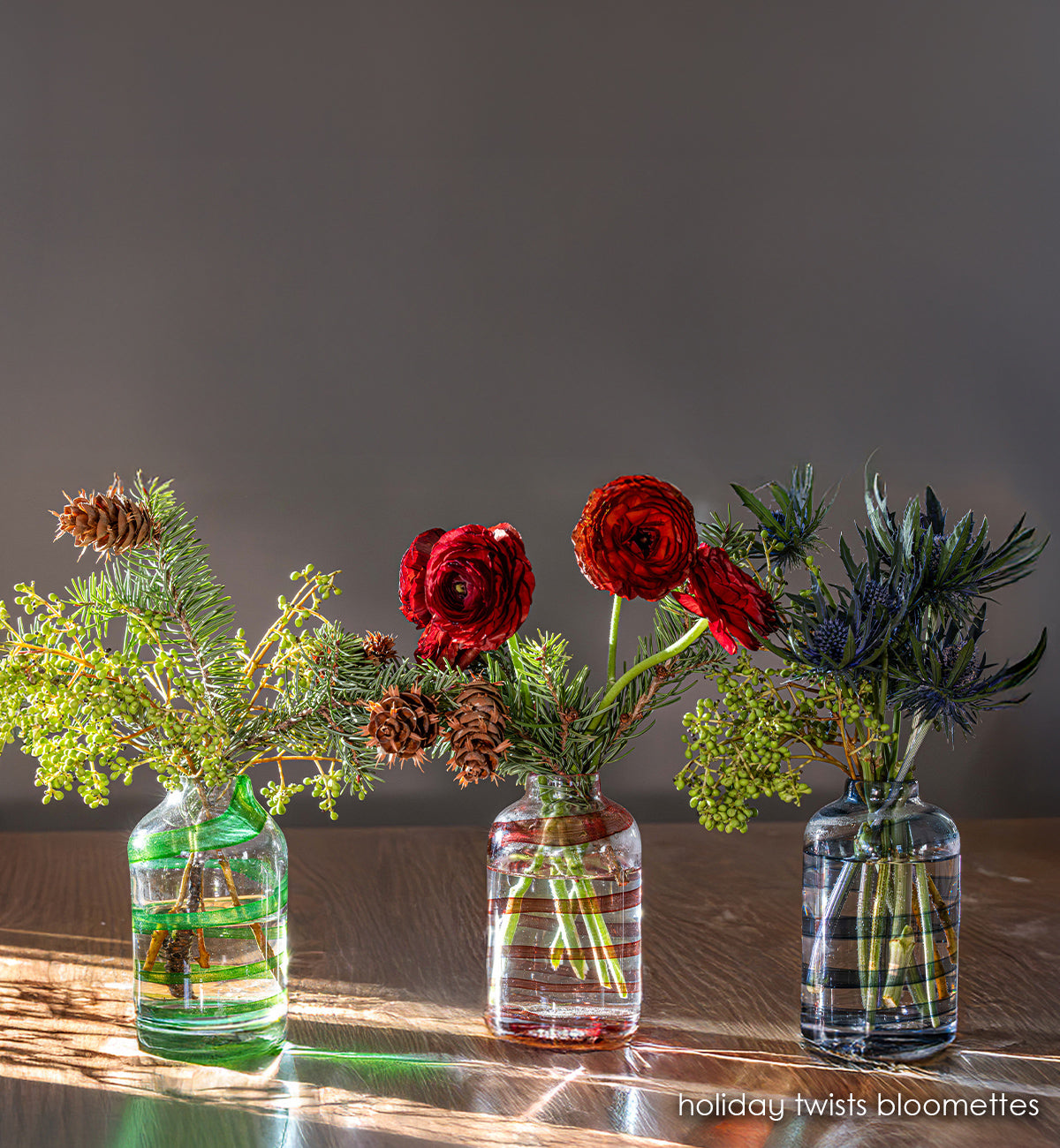 holiday twists bloomettes