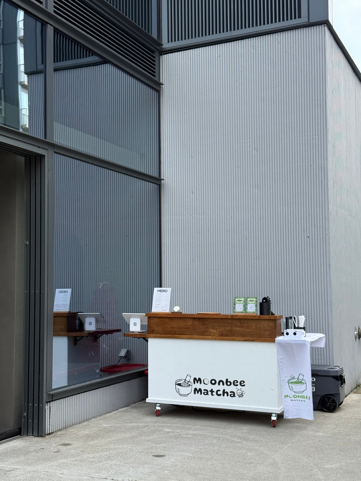 Moonbee Matcha Pop-Up at glassybaby Bellevue