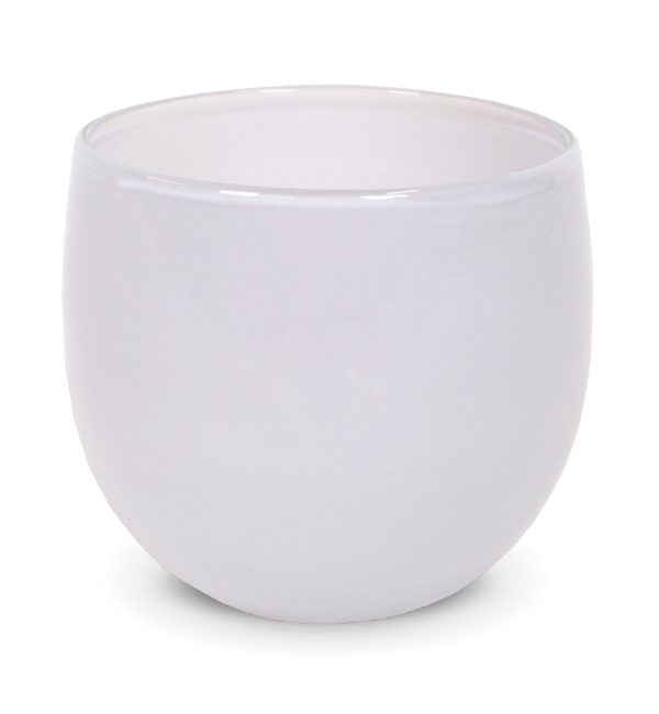 vodka hand-blown light grey drinking glass