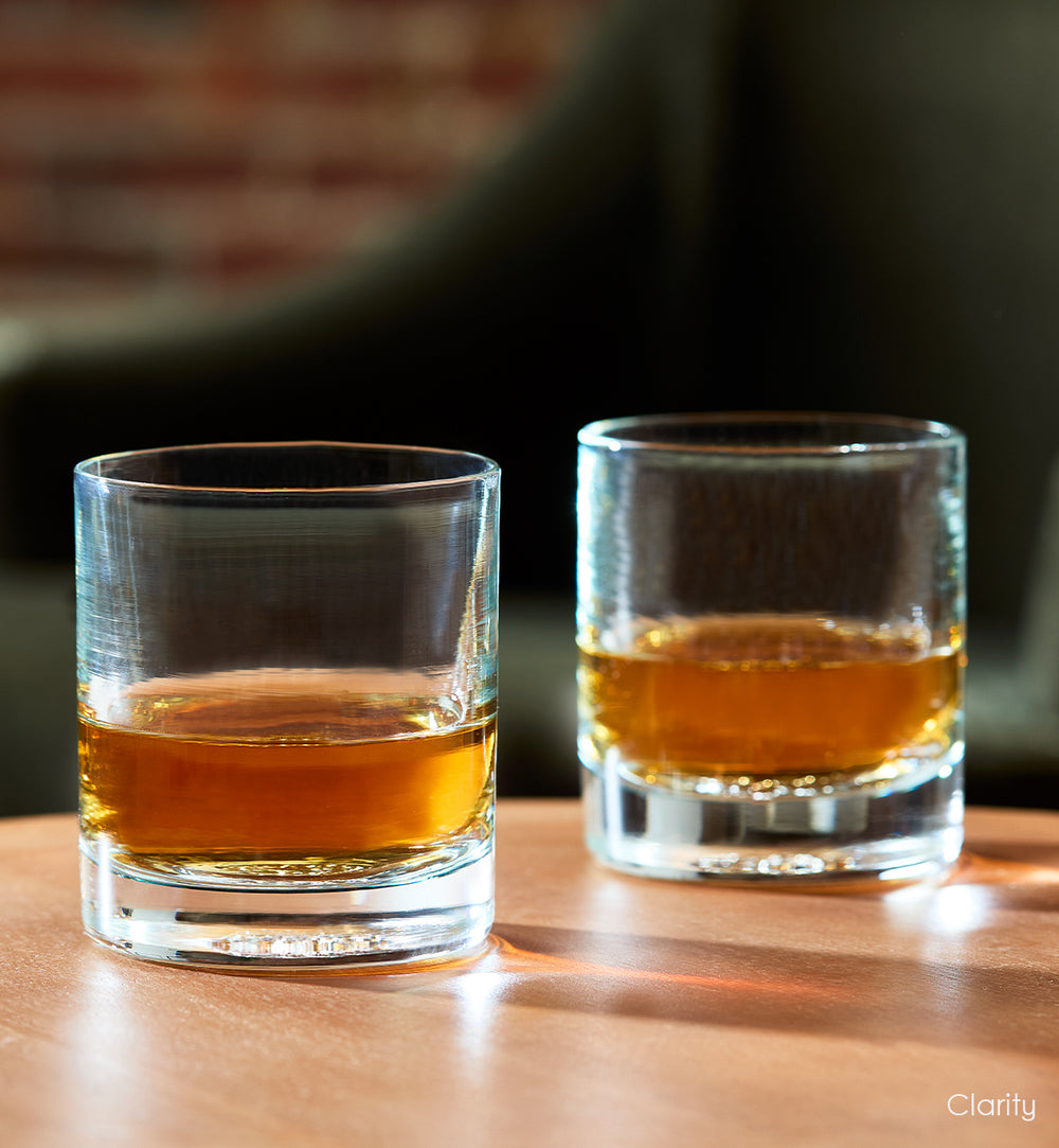 Rockers | hand-crafted low ball drinking glasses | glassybaby
