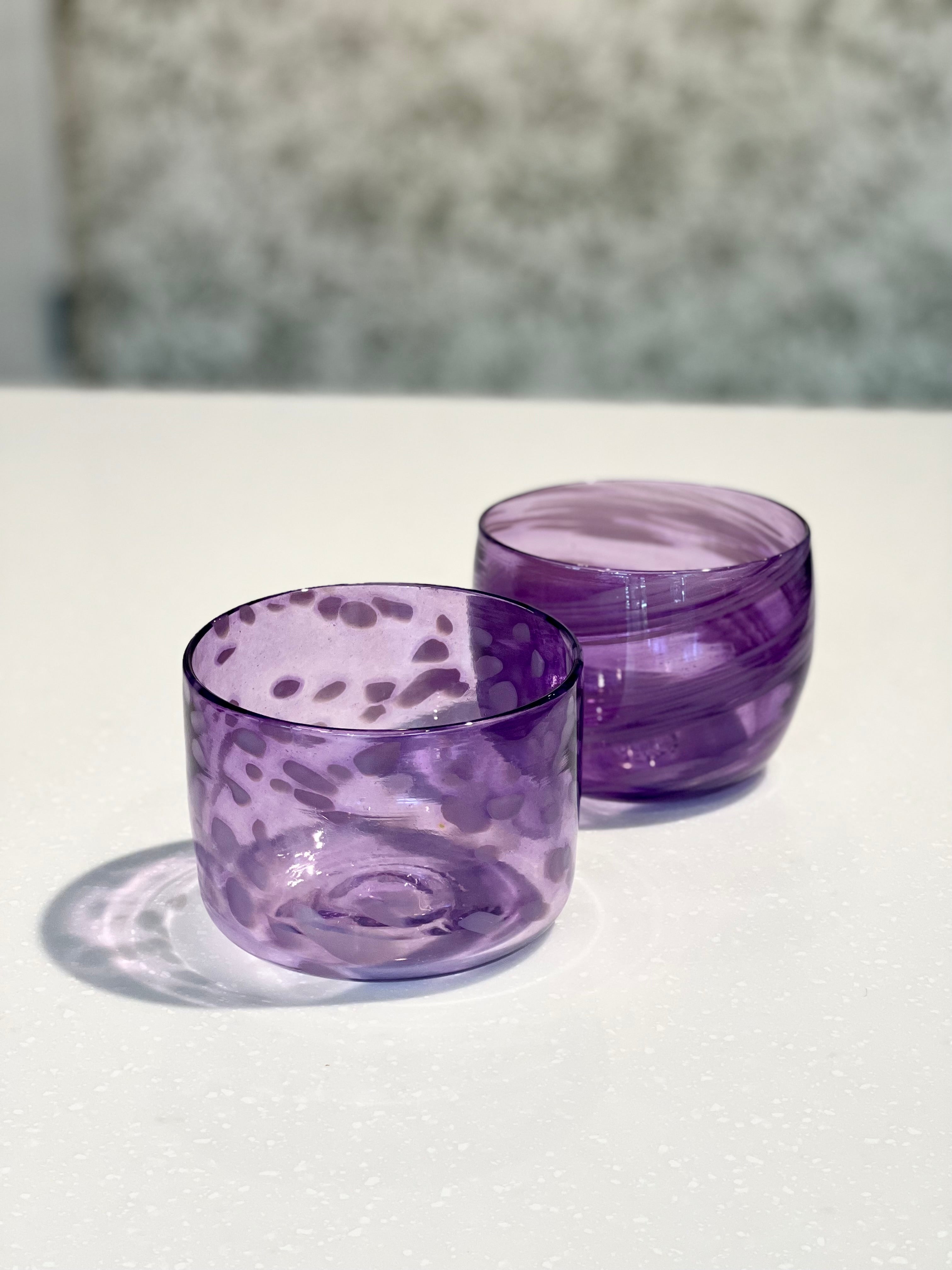 dog bowl glassblowing | glassybaby 8.18