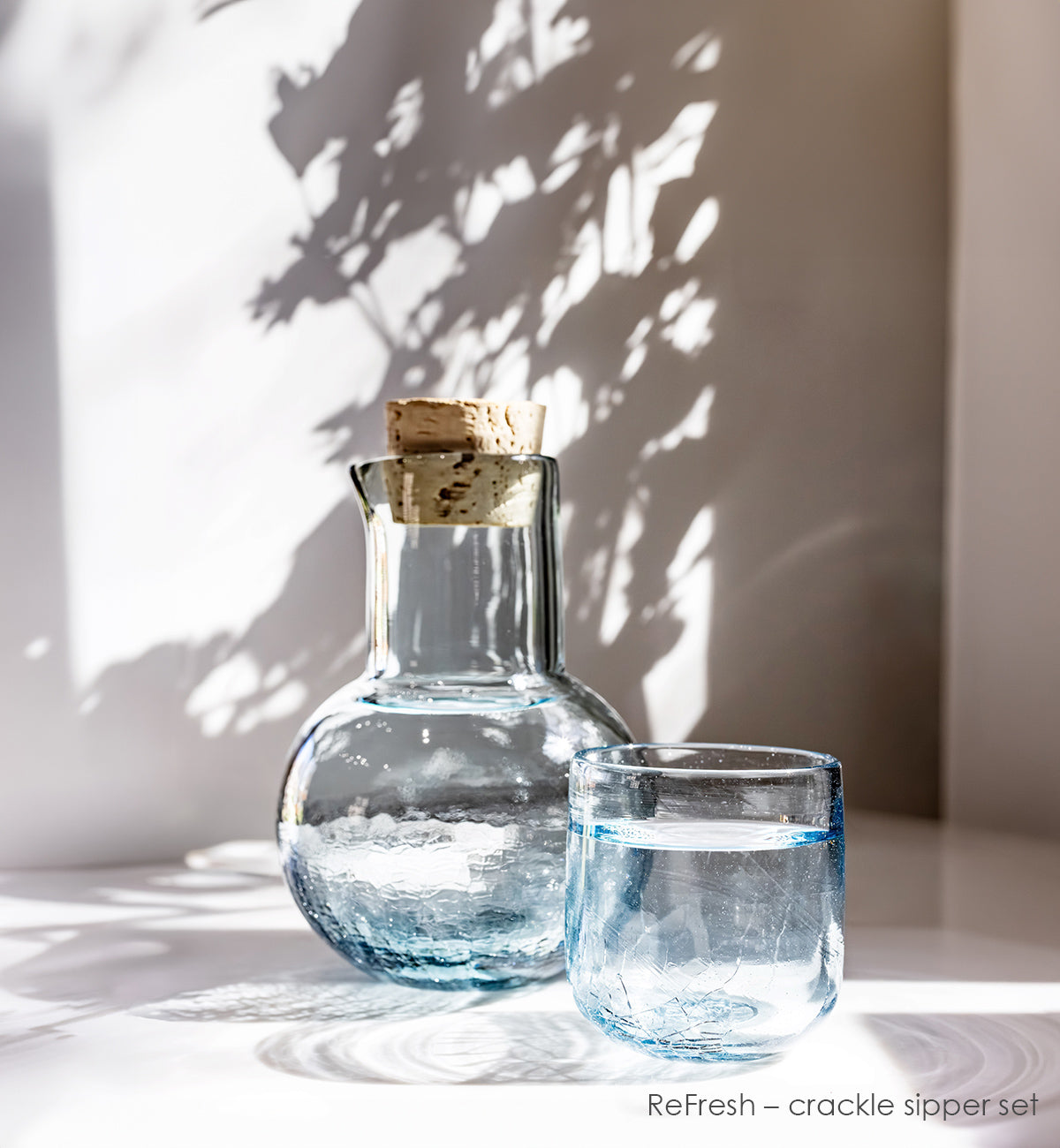 Glass Sipper | hand-crafted glass carafes
