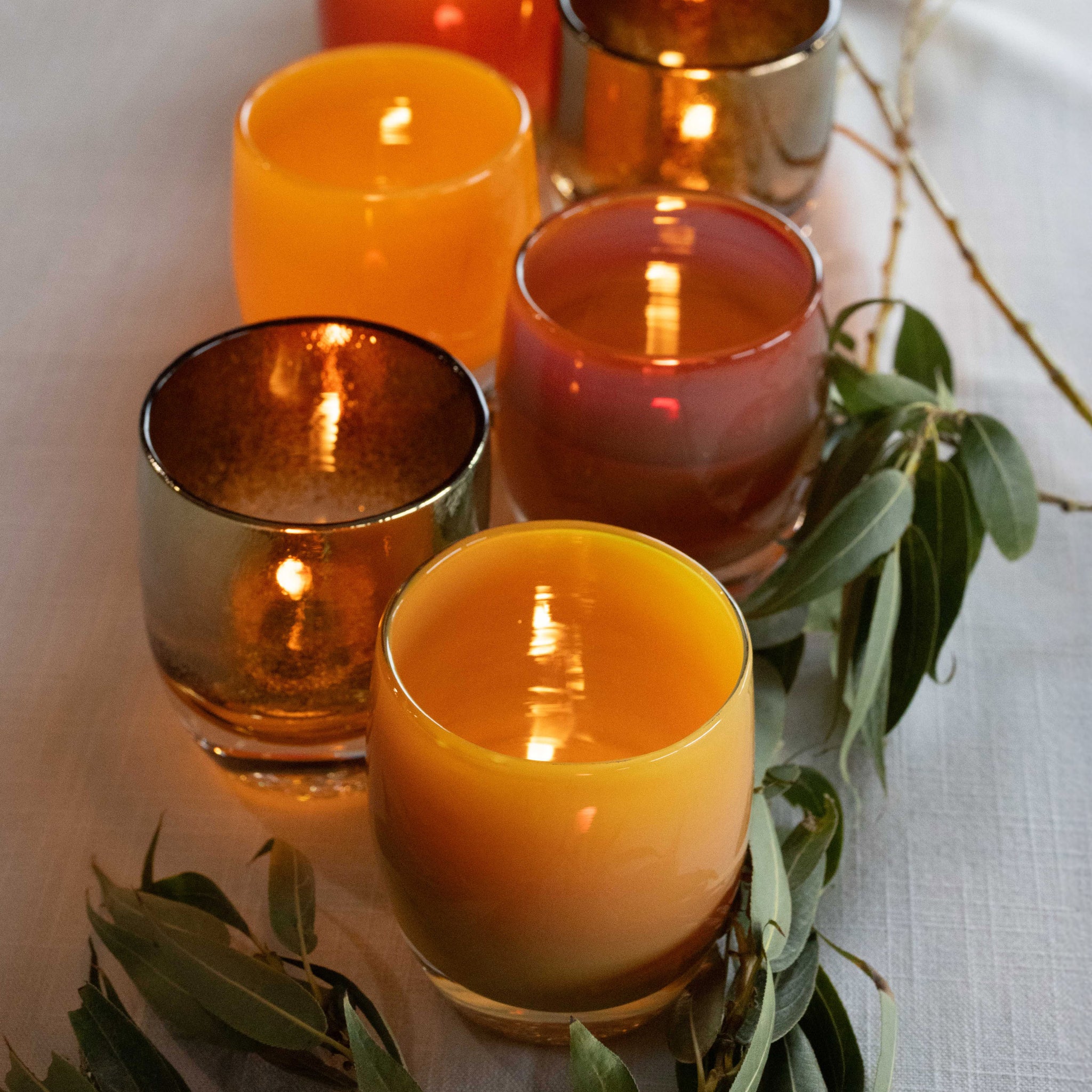 scented tealight candle