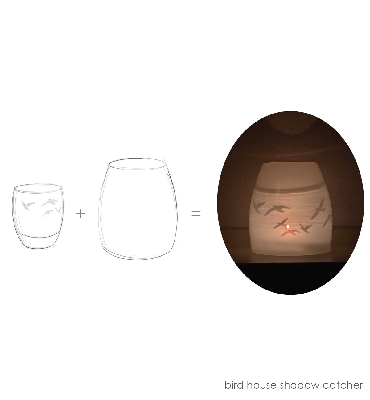 bird house shadow catcher