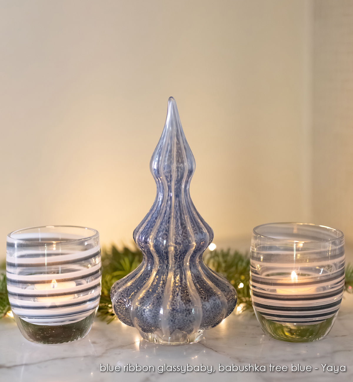 babushka tree blue - Yaya