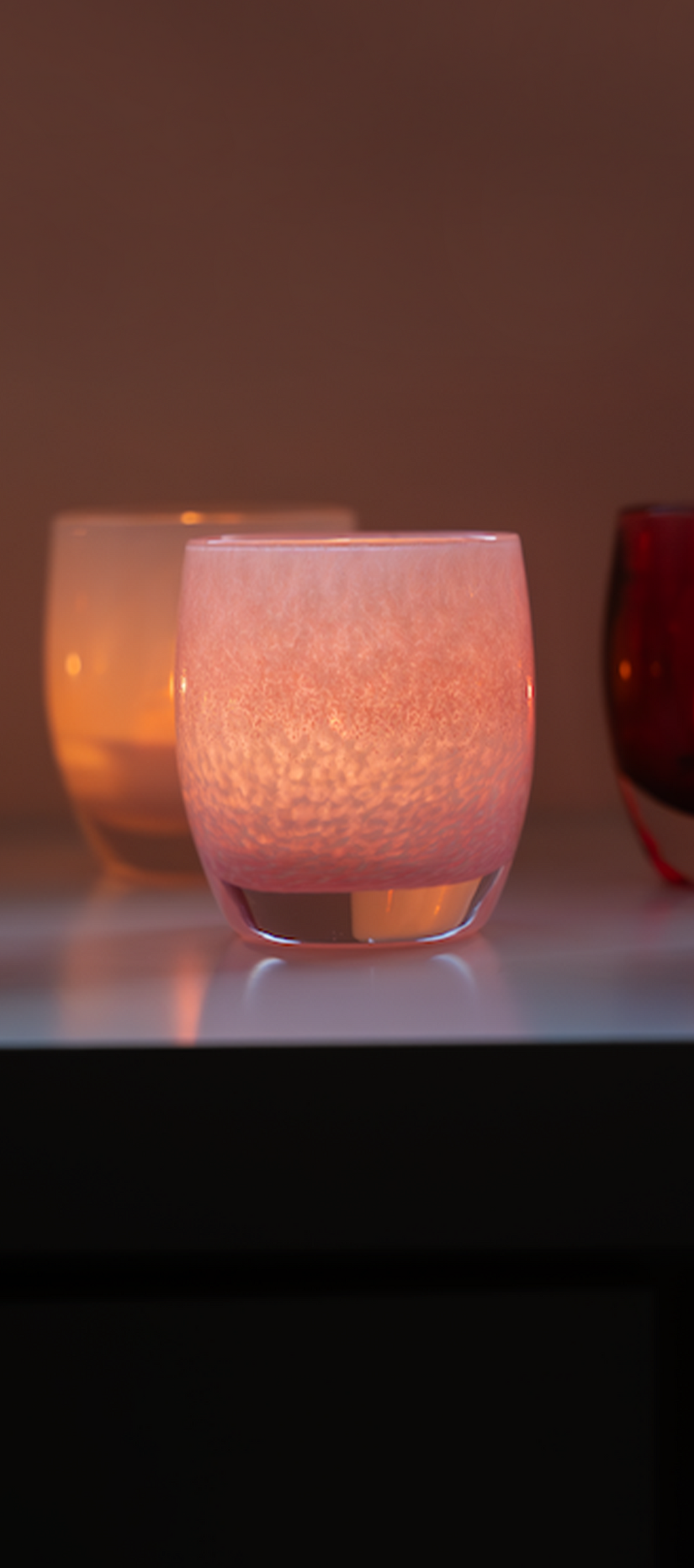 handblown glass votive candle holders & drinkware glassybaby
