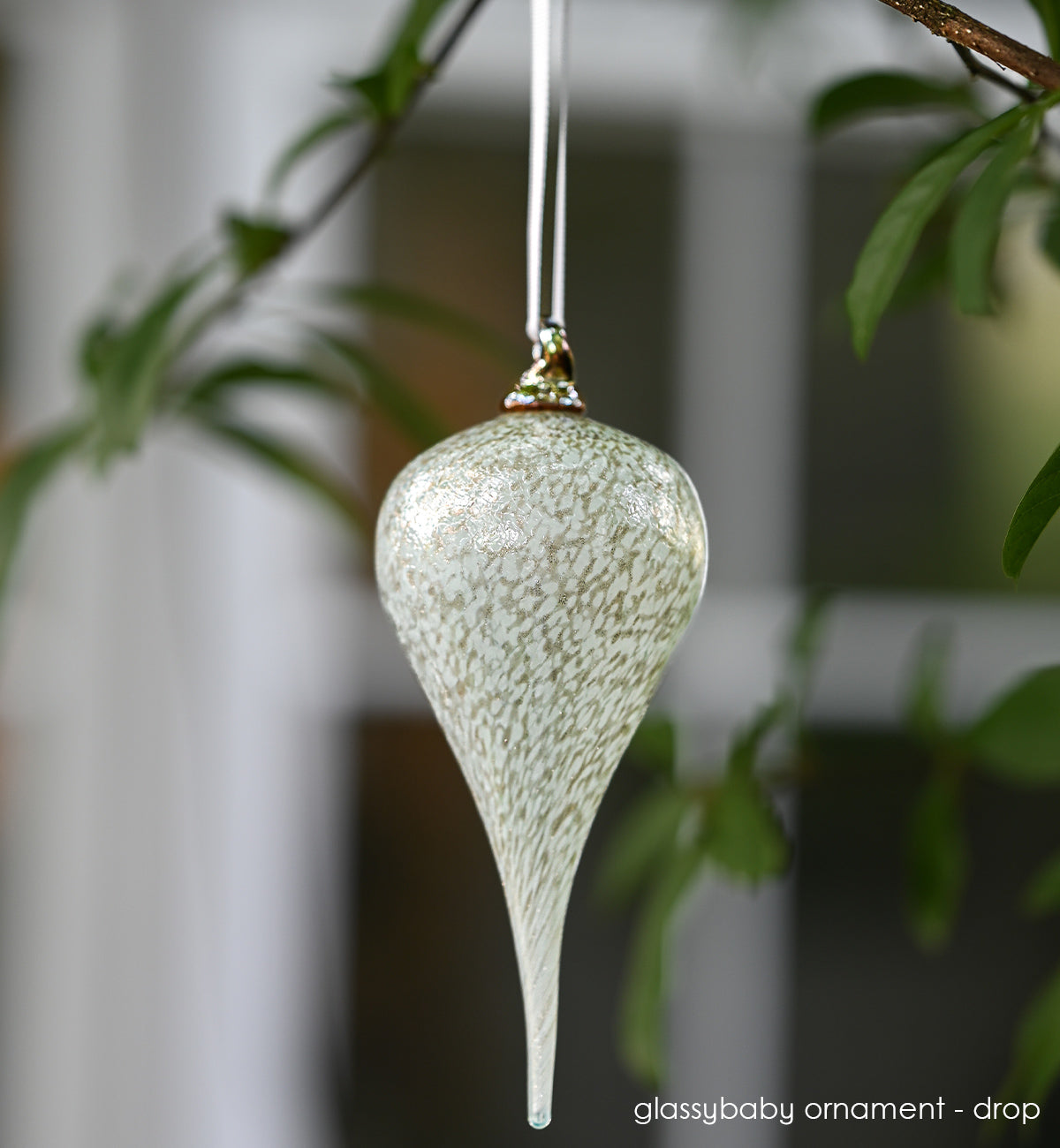 every handblown glassybaby ornament is unique and a perfect addition to your holiday decor and christmas tree at home.
