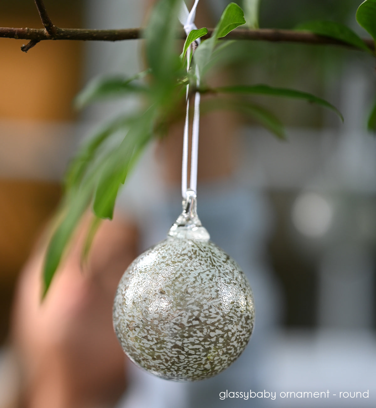 every hand-blown glassybaby ornament is unique and a perfect addition to your holiday decor and christmas tree at home.