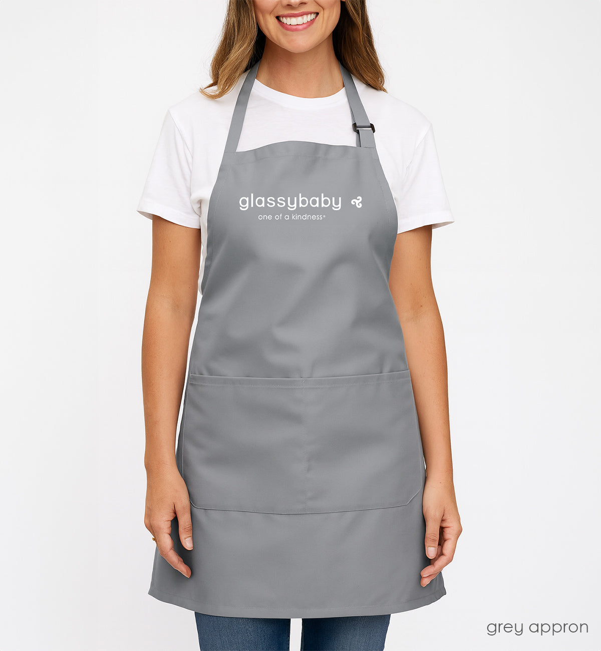 apron - grey