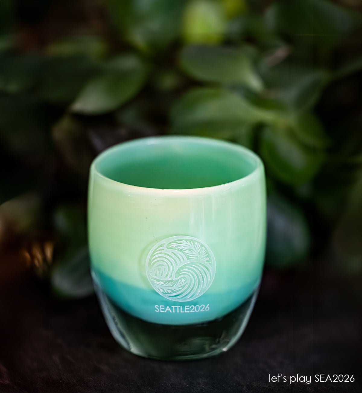let's play SEA2026 | green with FIFA world cup 2026 logo etched on