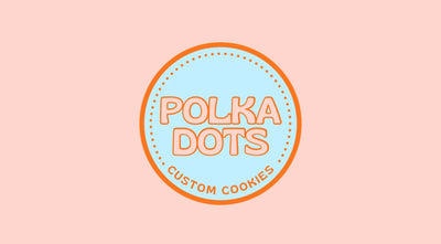 Polka Dots Custom Cookies Pop – Up