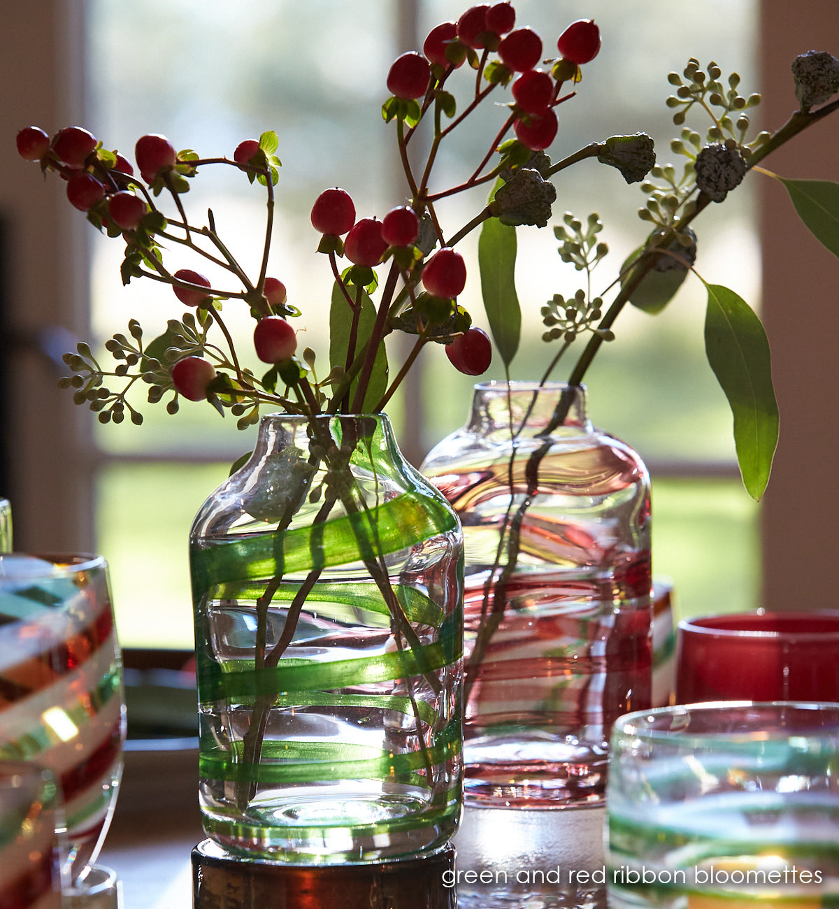 green ribbon bloomette