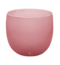 be my galentine drinker, opaque pink, hand-blown drinking glass